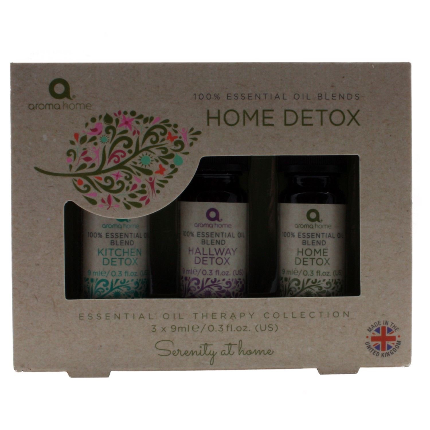 Home Detox Essential Oil Blends 3x9ml
