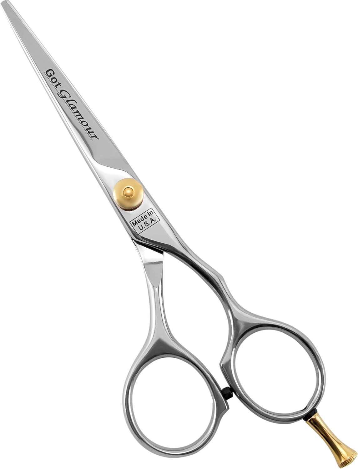 Got Glamour Cobalt Molybdenum Right-Handed Hair Cutting Scissors, 5.25" Length (2.25" Blade Length) : Beauty