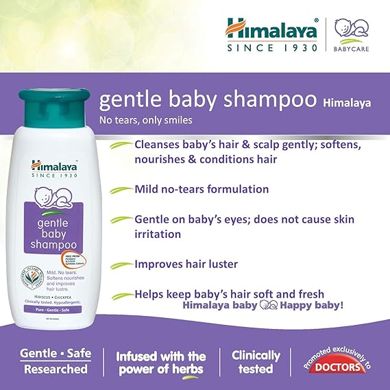 himalaya herbals gentle baby shampoo