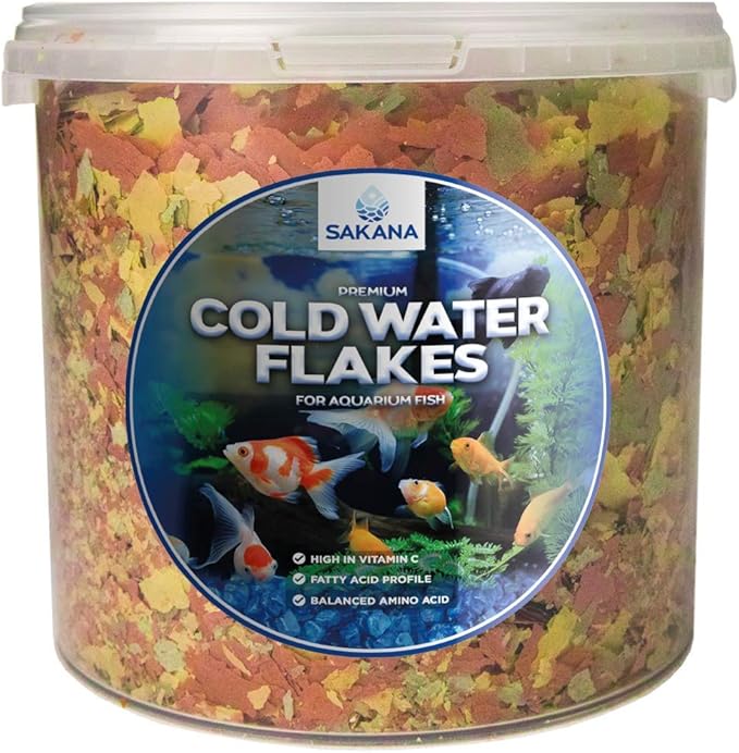 Sakana Premium Nutritious Cold Water Flakes Complete Daily Cold Water