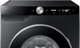 Samsung Series 6 AI Energy Washing Machine 9kg 1400rpm Black WW90DG6U25LBU1 view 3
