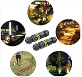 UPOOS 4 Pole Waterproof Junction Box Outdoor Cable Connector 5-12mm IP68 PVC view 7