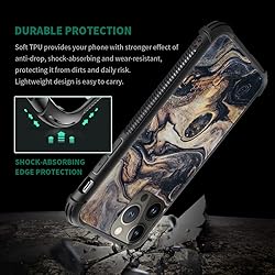 CARLOCA Compatible with iPhone 15 Plus Case,Black