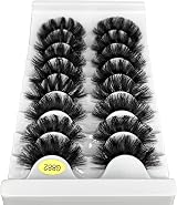 KOKAY False Eyelashes 8 Pairs Russian 3D DD Curl Faux Mink Fluffy Reusable view 4