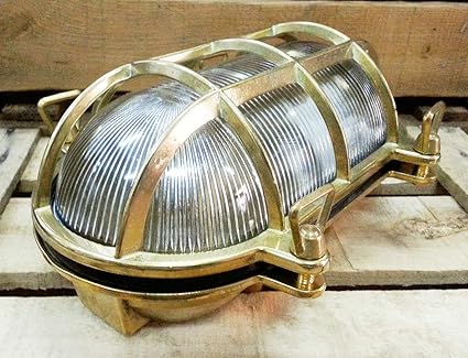 Nautische Wandleuchte Aus Messing Amazon De Beleuchtung