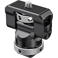 SMALLRIG Field Monitor Holder Mount with Cold Shoe for 5 inch and 7 inch Monitor, Swivel and Tilt - BSE2346