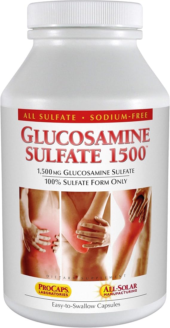 Andrew Lessman Glucosamine Sulfate 1500540 Capsules 100