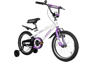 WEIZE Kids Bikes,16 20 Inch Boy's Bike for Kids,BMX Style Bicycle for Boys Girls Ages 4-12 Years Old,Kids Bicycle with Adjustable Seat,Training Wheels,Front and Rear Fender,Multiple Color Options