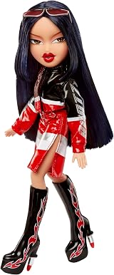Bratz Scorchin Jade Doll with Red Jacket Skirt Shoes Sunglasses view 5
