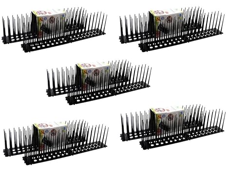 G&M Vogelabwehr Taubenspikes 10x 45cm | Taubenabwehr | Taubenschutz | Spatzenabwehr