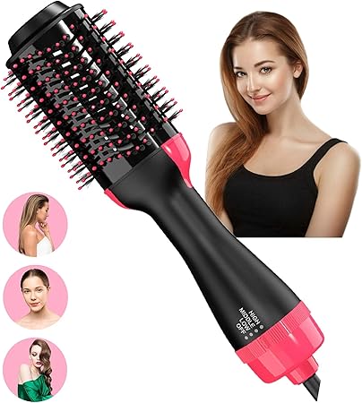 3 in 1 power straightener brush