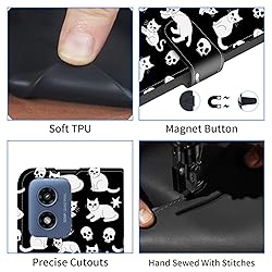 ACWDMKH for Motorola Moto G-Play-2024 Case Wallet