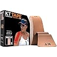 KT Tape, Original Cotton, Elastic Kinesiology Athletic Tape, 150 Precut 10” Strips