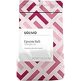 Amazon Brand - Solimo Epsom Salt Soaking Aid, Rosemary & Mint Scent, 3 Pound