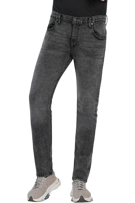 Amazon Pantalones De Goma Para Hombres Mezclilla Hombre Jeans