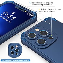 ORETech for iPhone 13 Pro Case,with[2 x Tempered