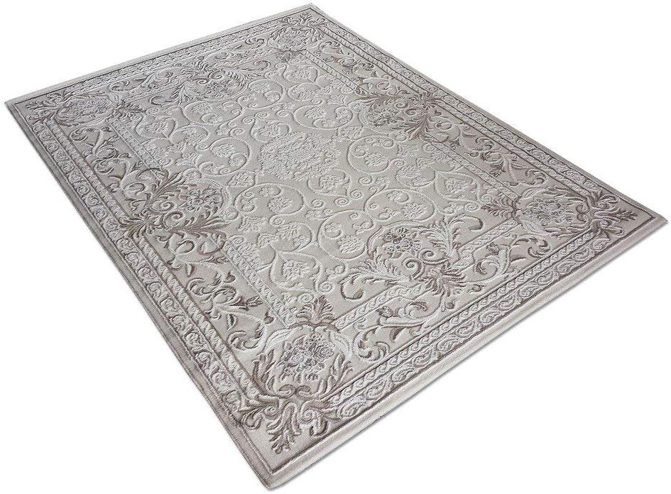 DolceMora Sehrazat Inka 1820 Rug, Polyester, Cream, 67 x 29 x 7 cm