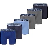 New Balance boys Non-brushed Jersey Sport Performance Wicking Boxer Briefs Underwear (Multi Pack)