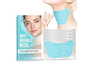 COPEAKY Neck Anti Wrinkle Patches, Moisturizing & Firming Neck Mask Patches, Smoothing Neck Wrinkles, Collagen Neck Pads, Reduce Fine Wrinkles