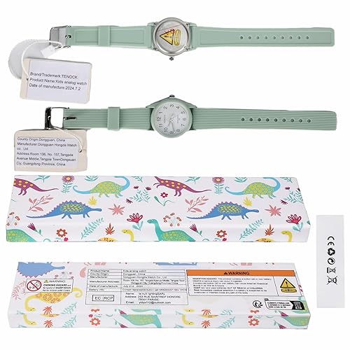 Kids Analog Watches for Girls Boys Watches with Soft Band Learning