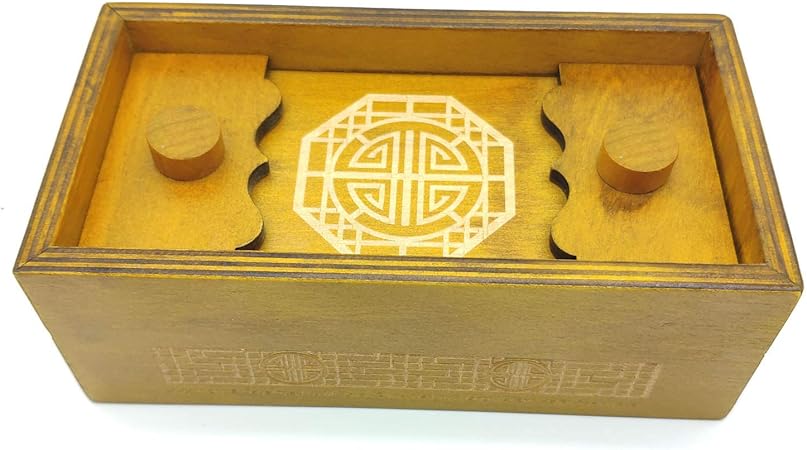 Amazon Conund 貯金箱 木製 隠しロック クリエイティブ おもちゃ 貯金箱 マジック ロック解除 秘密ゲーム 誕生日ギフト パズル おもちゃ