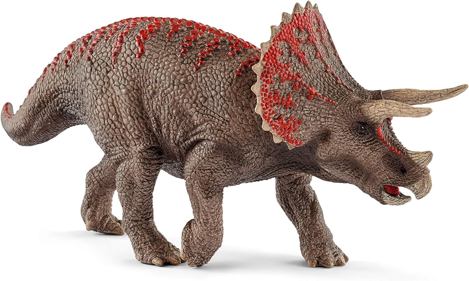 Schleich Dinosaurs - 4" Realistic Triceratops Dinosaur Figure - Educational Jurassic Dino Toy Figurine for Boys and Girls - Durable Montessori Educational Animal Toy for Kids Ages 4+ | 15000 — image 1