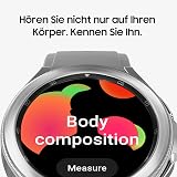 Samsung Galaxy Watch4 Classic 42mm Silver Bluetooth Smartwatch Wear OS Rotating view 6