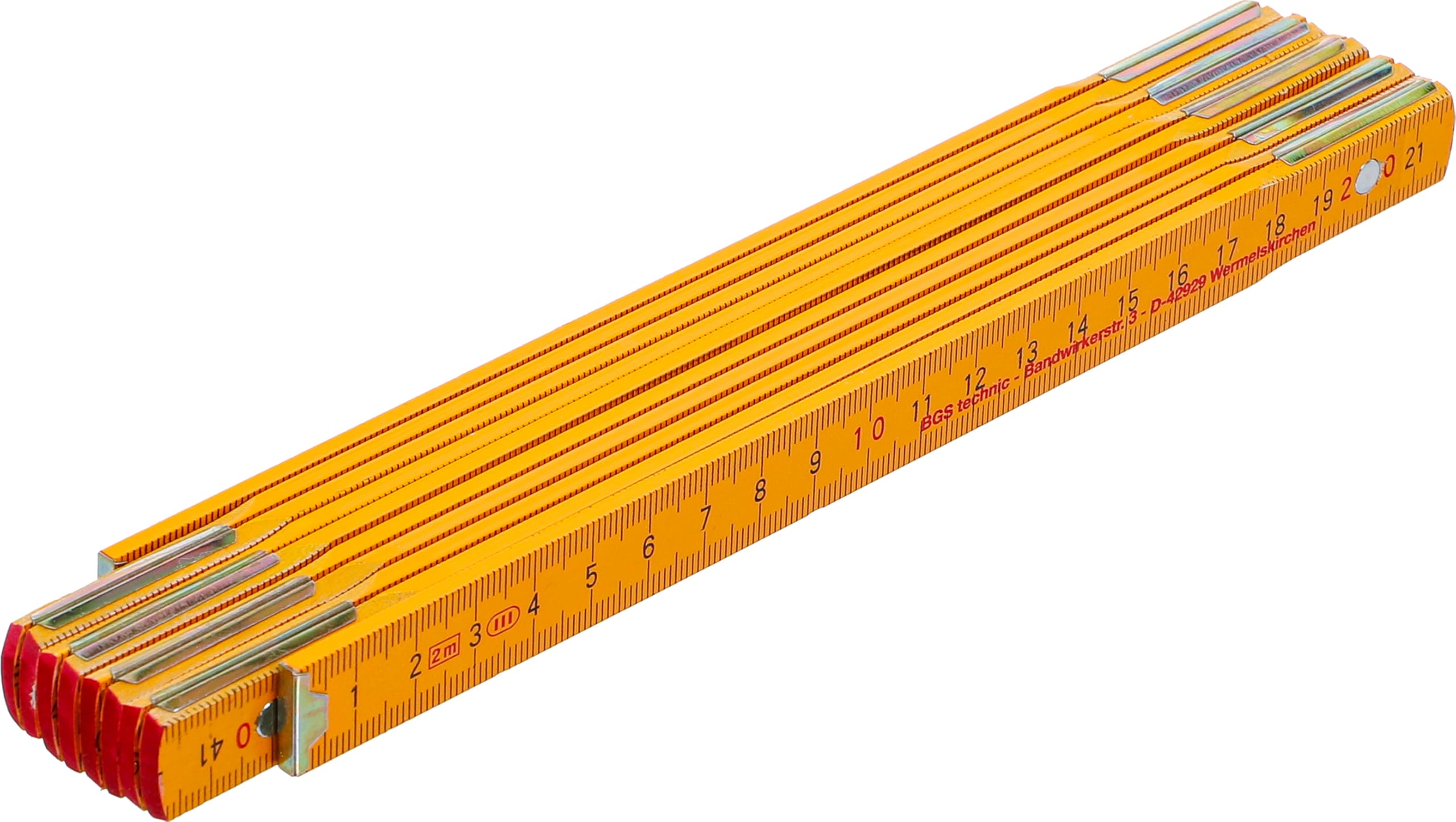 BGS Diy 92051 | Wooden Folding Rule | 2 m