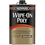 Minwax 60910000 Wipe-On Poly, Quart, Satin