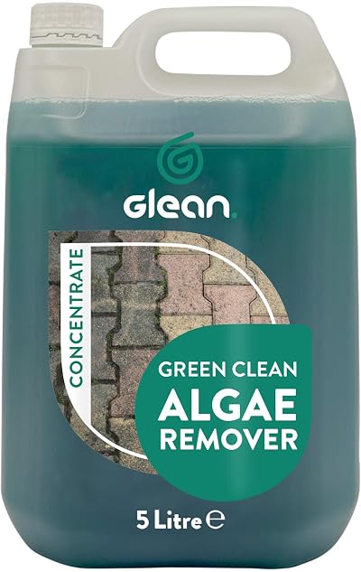 GLEAN Green Clean Patio Cleaner 5L | Algae & Moss Remover | 200m² Coverage