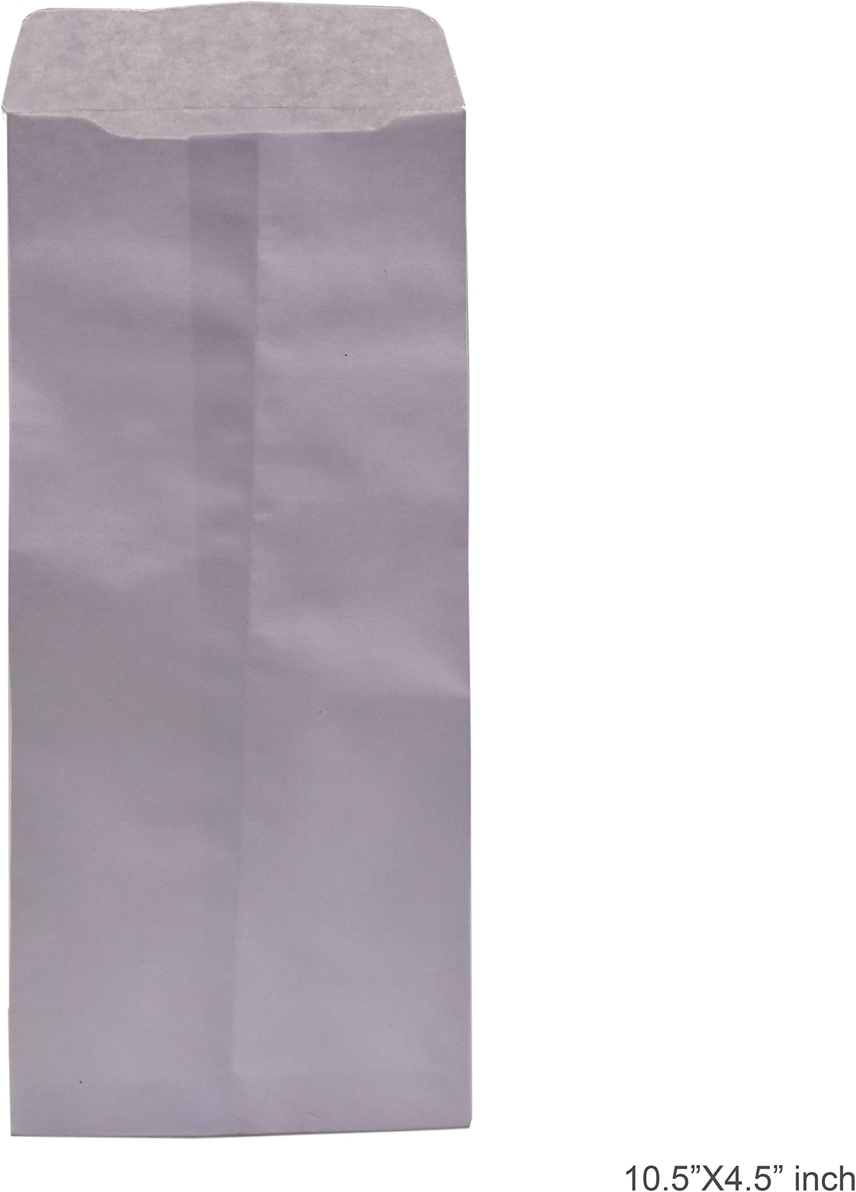 Cubic 10.5” x 4.5” White Cheque Envelopes – Pack of 200, Secure & Durable Envelopes for Bank Cheques, Documents & Business Use