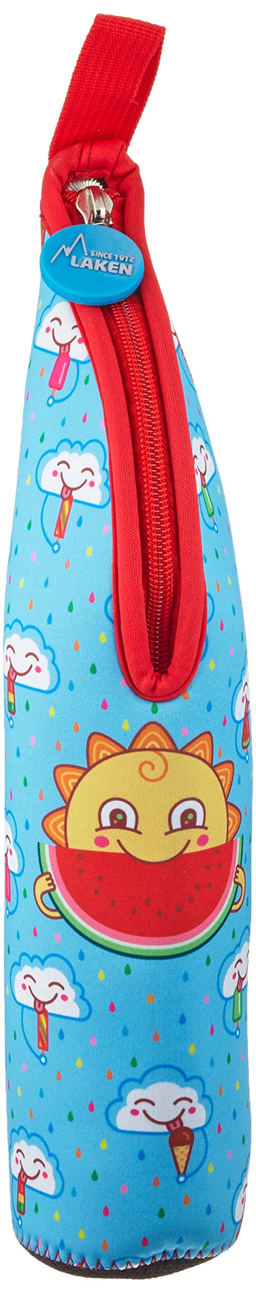 LAKEN Waterproof Bib with Pocket Lj-Fruitutitos Bibs, Unisex