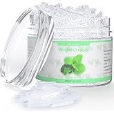 Viktairy Menthol Crystals 2 oz, 100% Pure Organic Mint Crystals | Great for Making Shower Steamers, Creams and Soaps
