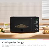COMFEE' 20L Digital Microwave Oven 700W Inverter 6 Auto Menus Black view 3