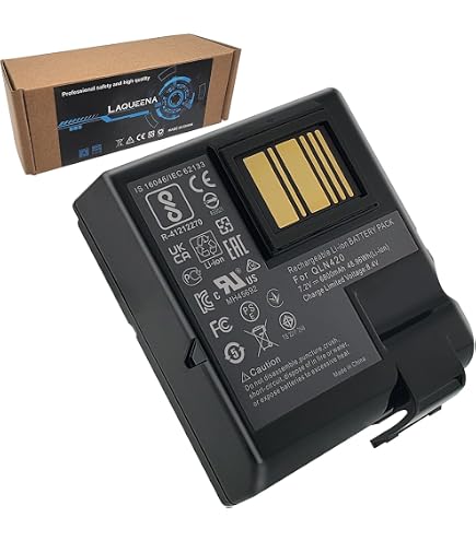 Vhbw Akku Ersatz Für Zebra BTRY MPP 68MA1 01, P1040687 Für Drucker