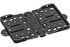 LEOFOTO FDM-05 Foldable Tac Table | Integrated Arca Rail | 1/4" and 3/8"