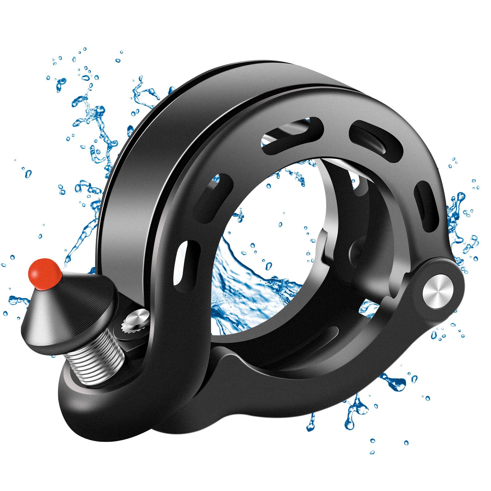 ROCKBROS Bike Bell Mini Bicycle Bell for Adult Kids 100 dB Bicycle Handlebar Bell with Loud and Crisp Sound for Road Mountain Bike Racing Bike Toddler Bike