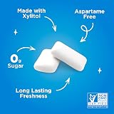 PUR Gum Peppermint Sugar Free Chewing Gum 55 Pieces Xylitol Vegan Keto view 4