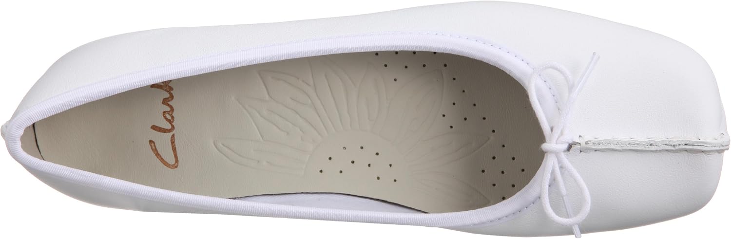 clarks ballerina freckle face