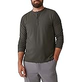 BASS Outdoor Mens Henley Long Sleeve Tee