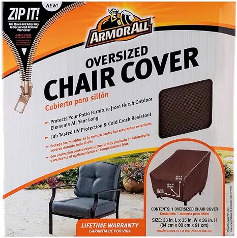 Armor All 07805aa Chair Cover 33 X 35 X 36 Amazon Ca Patio