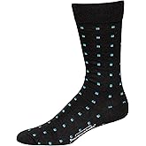 BoardroomSocks Merino Wool Mid-Calf Patterned Socks, Dress Socks for Men