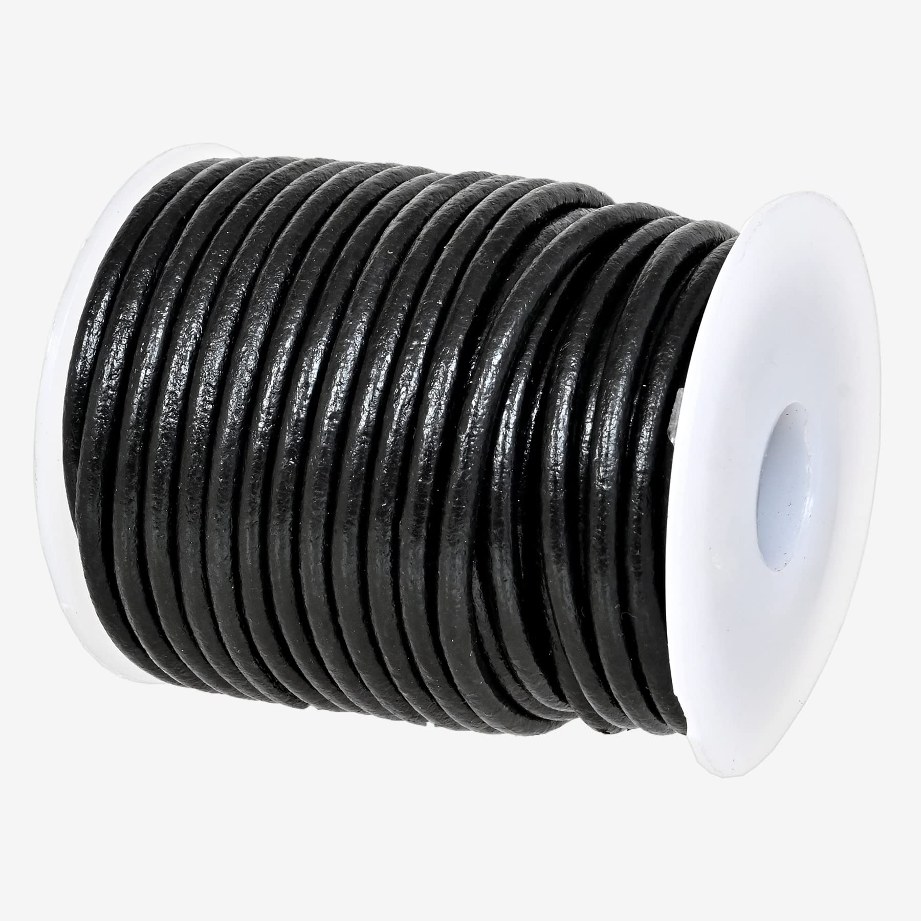 GENIQUE Real/Genuine Round Leather String Cord for