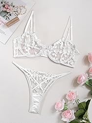 Lilosy Petite Sexy Cute Underwire Push Up Strappy