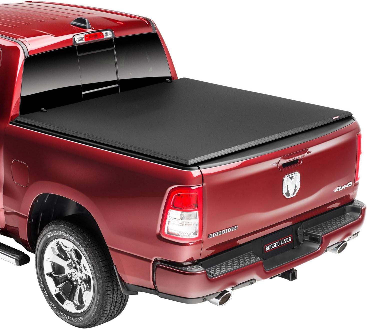 Amazon Com Rugged Liner Premium Soft Folding Truck Bed Tonneau Cover Fct605 Fits 2005 2015 Toyota Tacoma 6 2 Bed 73 5 Automotive