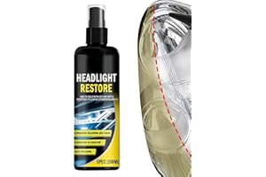 Headlights Restoration Kit,Polishing Coating Cleaner Protection 100ml | Headlight Repair Cleaner,for Glass Lenses Detailing C