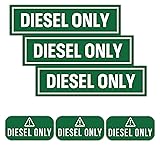 United by Color Diesel Only Sticker 6 Pack - Strong