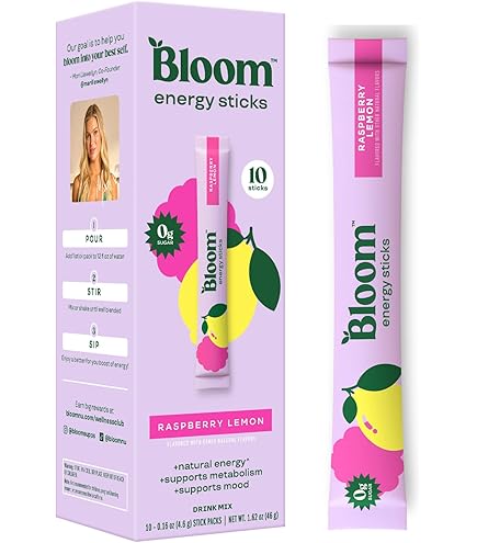 Amazon.com : Alani Nu BREEZEBERRY, Energy Sticks Drink Powder