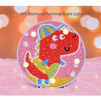 Amazon Com Lucunstar Dinosaur Night Lights For Kids Diamond