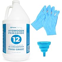 Amazon.com: Peróxido de hidrógeno 12 por ciento 1 galón ...